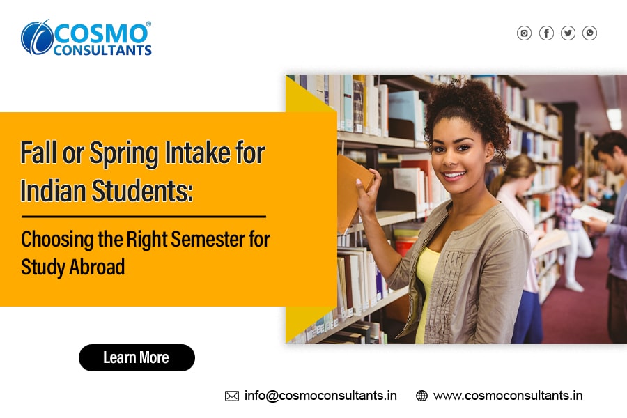 Spring Intake for Indian Students